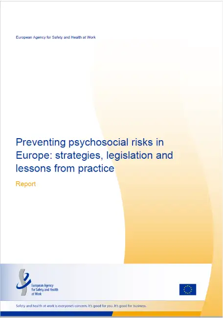 EU-OSHA 2026 | Prevenzione dei rischi psicosociali in Europa